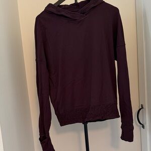lululemon athletica Women's Deep Plum Hoodie Sweatshirt